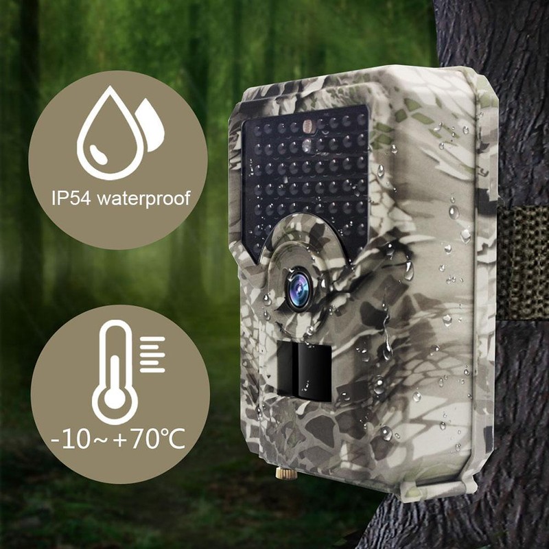 PR200 Pro 1080P Waterproof Trail Camera Hunting Camera with 49
