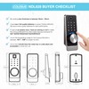 Colosus NDL628 Keyless Trusted Deadbolt Smart Door Lock, Biometric Fingerprint