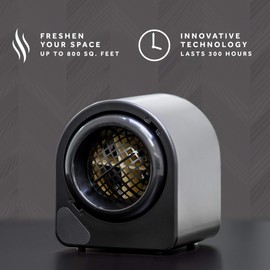 Marriott Attune Scent Air Diffuser Machine + Refill | Signature Hotel Fragrance Waterless Air Diffusers | Apple, Jasmine & Cedar Aroma | Long-Lasting 300-Hour Refill | Diffuser + Cartridge