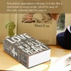 Creative Simulation Book Safe Box Deluxe Storage with Combination Lock