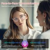 GenXenon AI Smart Glasses with Real-Time Translation, Wireless Bluetooth 5.3,