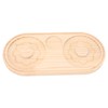 Salt Rimmer Pine Wood Sugar Rimmer Waterproof Holder Bar Tool