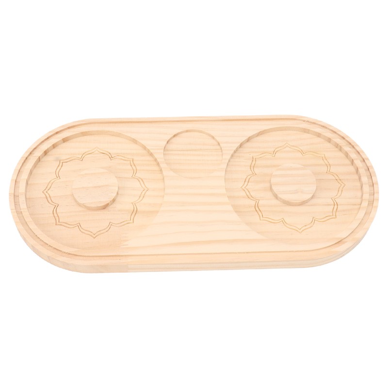 Salt Rimmer Pine Wood Sugar Rimmer Waterproof Holder Bar Tool