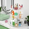 360 Rotating Makeup Organizer Countertop, Clear Acrylic Large Perfume Organizer,