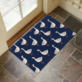 VANZEV Goose Indoor Door Mat for Entryway, 17x29.5 Inch, Cute Geese Floor Doormat for Home Decor, Non-Slip Rug Mat for Living Room, Kitchen, Bedroom, Gifts for Lover