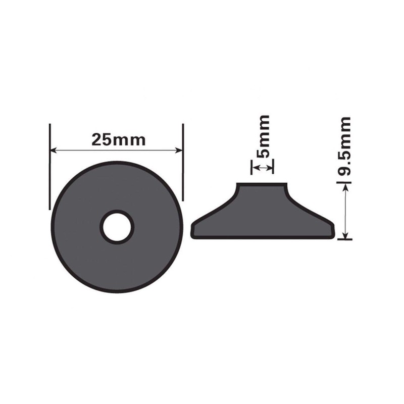 20 x PLASTIC TRAILER COVER TIE DOWN DOME ROPE BUNGEE