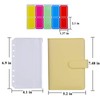 Antner A6 Budget Binder with Zipper Cash Envelopes for Money