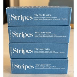 Stripes Beauty The Cool Factor Cooling Calming Face Mist (4) 1.6 oz Total