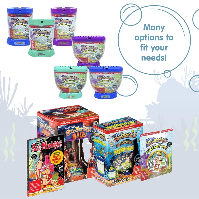 Sea-Monkeys® Instant Life - World's Only Instant Pets® - Ages