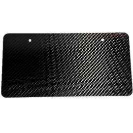 BUFU Carbon Fiber License Plate, 12"x6"