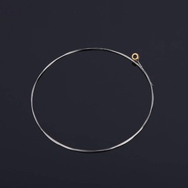 10 Pcs E-1st Acoustic Guitar High E Strings, Light Tension Rust-Prevent Corrosion-Resistant, Well-Balanced Clear and Bright Beautiful Tone(.012)