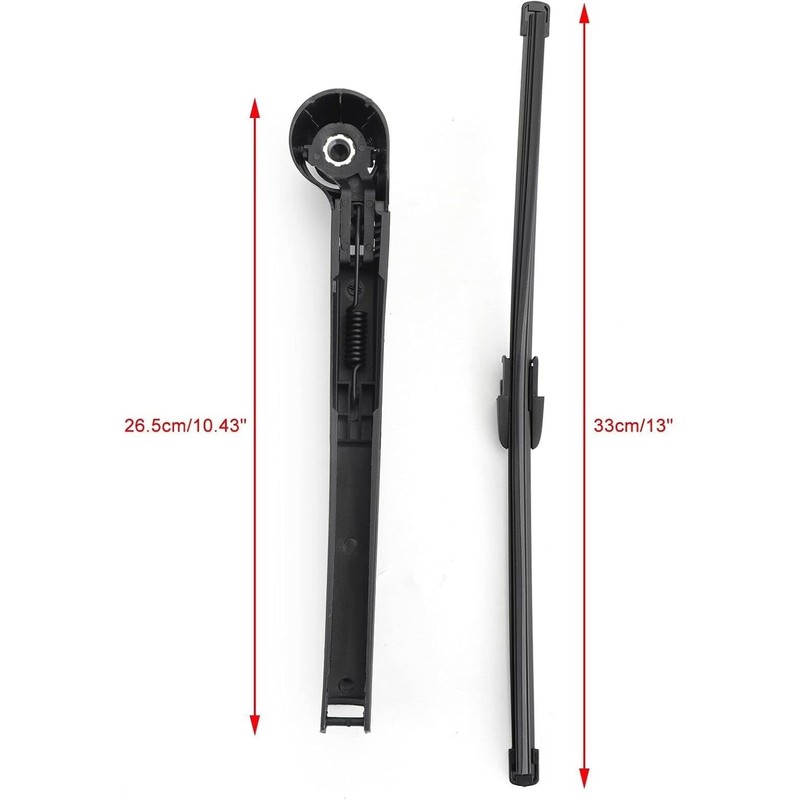 esmusssein Rear Windscreen Wiper Blade and Arm Set Fit for