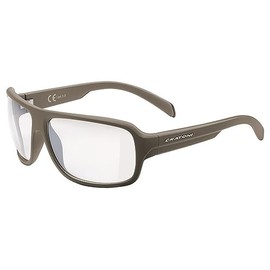 Cratoni C-Ice NXT 121912H5 Sunglasses Photochromic Coffee Matte Glass Transparent Silver