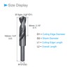 CoCud Reduced Shank Drill Bit Cutting Edge 0.8 inch (20.5
