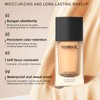 Hydrating Liquid Foundation,Full Coverage,Oil-Control,Waterproof, Get Flawless All Day - Color: