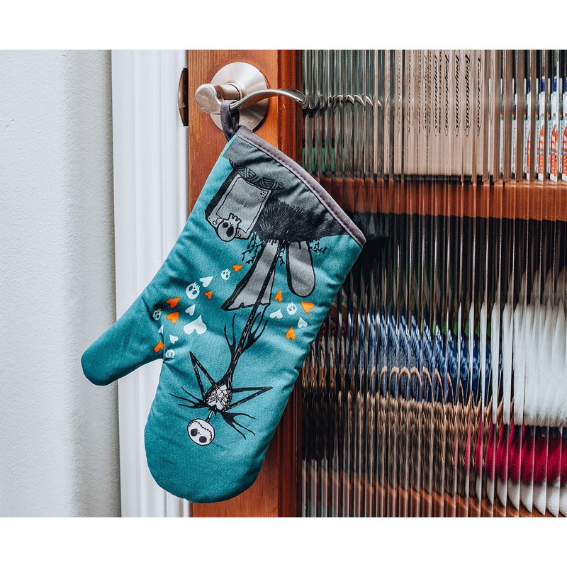 The Nightmare Before Christmas Jack and Sally Oven Mitt Glove