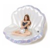 PoolCandy Ostra Gigante Infable Para Albercas Con Pelota De Perla