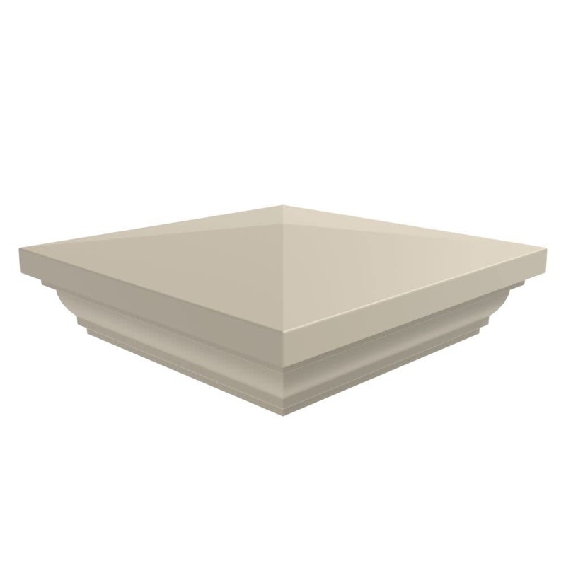 4 in. x 4 in. New England Clay Post Top