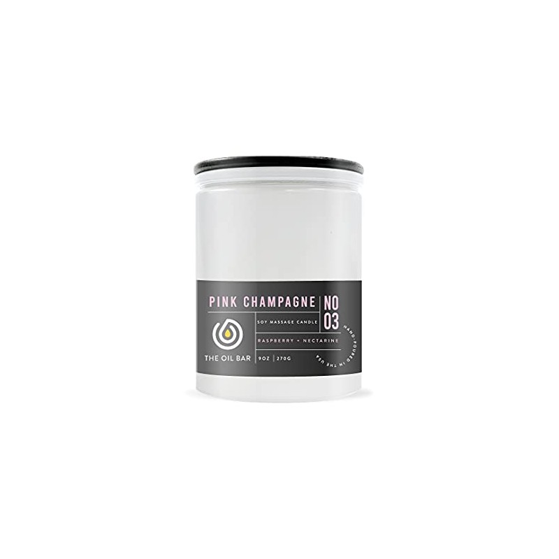 Scented Massage Candle: No. 3 Pink Champagne