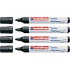 edding 4500 Textile Markers (Black / Pack of 4)