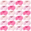 24 Pcs Spa Makeup Headband,Classic Pattern,Blush,24 Pcs