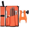 karvayna Universal Field Chainsaw File Kit, 14pcs Chain Saw File