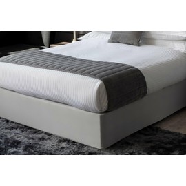 Belledorm Jersey Base Wrap - Transform a drab looking bed base (Cloud, Single)