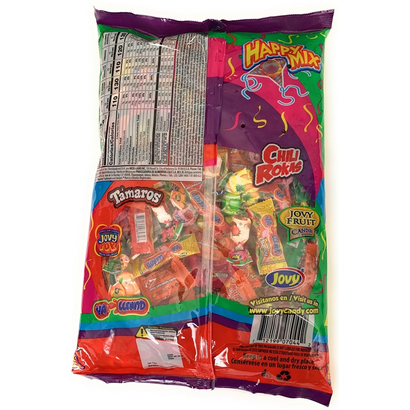 Jovy Happy Mix Assorted Flavored Candies | 5lb Bag |