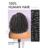 LUVME HAIR 100% Human Hair Wigs Curly Deep Wave Glueless