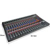 Unbranded 16 Channel Mixing Console Bluetooth USB Audio Mixer for