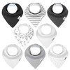 KiddyStar Organic Cotton Baby Bibs for Boys & Girls –