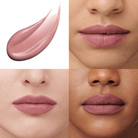 evpct Peony Flower Liquid Matte Lipstick, Brown Red Permanent Lipstick Flower Lip Stain for Women Long Lasting Waterproof 24 Matt Lippies labiales larga duracion 24, 1 Count, 03#