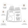 Stanzenshop Cutting Dies Popcorn Box Cinema Snack Container Cutting Dies