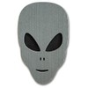 ToeJamR Snowboard Stomp Pad - Alien Head - Gray
