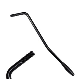 Unbranded 6mm Thread Whammy Bar Tremolo Arm Lever for Fender/ Squier Strat Guitar CR/BK/GD - Black
