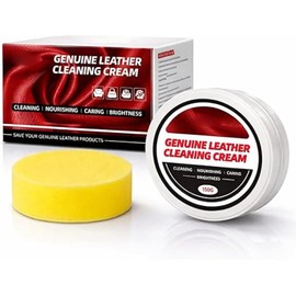 sartyee Leather Cleaner and Conditioner, Cleaning & Recoloring Cream for Leather Funiture, Shoes, Boots, Car Seat, Bags-150g