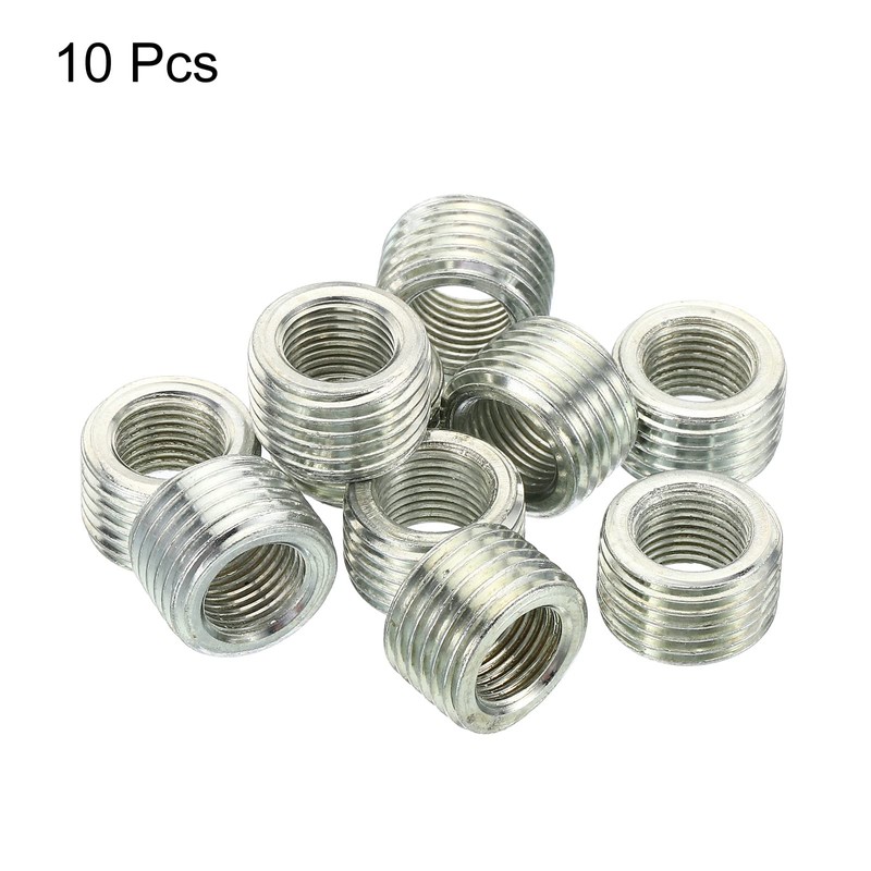 PATIKIL M16x1.5mm to M10x1mm Thread Adapters Sleeve Reducing Nut, 10