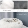 Soft Plush Round Pet Bed Cat Soft Bed Cat Bed