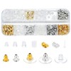 600Pcs Respaldos de Aretes de Silicona Transparente