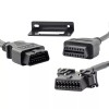 iKKEGOL Underdash Mount OBD II Splitter Extension Y Cable J1962