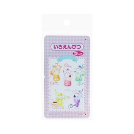 Sunstar Stationery Chiikawa S5020930 Colored Pencils, 2025 New Entrance Supplies, Character