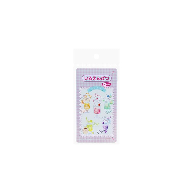Sunstar Stationery Chiikawa S5020930 Colored Pencils, 2025 New Entrance Supplies,