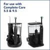 Waterpik Triple Clean Complete Care Replacement Brush Heads, Black, OTRB-3WB,
