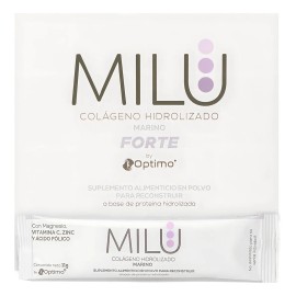 Milu Colágeno Hidrolizado Marino Forte Sabor Sin Sabor