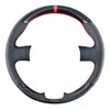 Carkooler DIY Stitching Carbon Fiber Steering Wheel Cover for Toyota