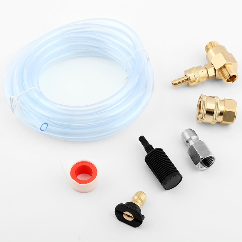 BNYTXV Downstream Injector for Pressure Washer, Adjustable Power Washer Soap