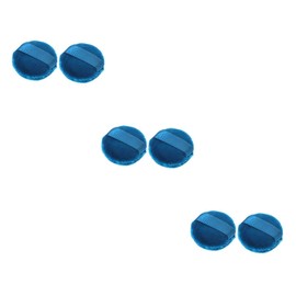 Minkissy 3sets Dry Powder Puff Makeup Powder Puff Fluffy Plush Facial Sponge Easy to Use and Save 2pcs*3