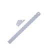 Guitar Measuring Tool Set Silver Aluminum Neck Straight Edge Fret