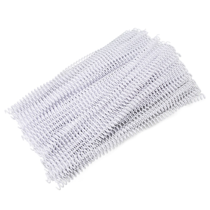 100PCS Spiral Binding Coils 48 Loops 4:1 Pitch A4 Paper