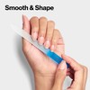 Revlon Glass Nail File, Manicure Tool for Shaping Natural Fingernails,
